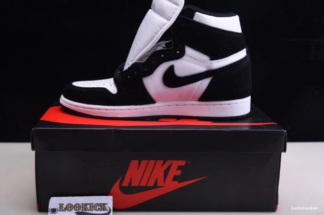 Rep LUCY Air Jordan CD0461-007 High Panda 1 OG Retro 0806